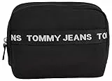 Tommy Jeans Tjm Essential Nylon Washbag Andere Slg (Kleine Lederwaren), Herren, Schwarz (Black), Os