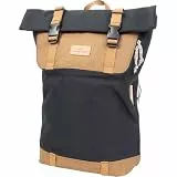 Doughnut Christopher Euro 18 - Rolltop Rucksack 45 cm black x khaki