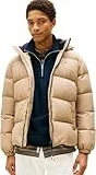 Tommy Jeans Herren Pufferjacke Essential Down Jacket Warm, Beige (Coastal Taupe), XXL