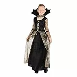 Boland - Kostüm für Kinder Spiderella, langes Kleid und Halskette, Spinnen-Dame, Spinne, Kostüm, Karneval, Mottoparty, Halloween