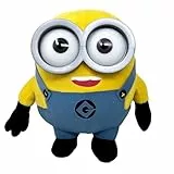 Play by Play Minions Rise of Gru Minions Plüschtier Premium Kuscheltier Neu Auswahl Bob, Otto, Kevin, Stuart, Dave mit PVC Augen Original Lizenz (Bob 24 cm)