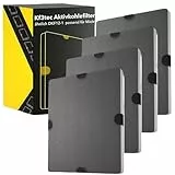 KF3TEC® Aktivkohlefilter (4 Filter) ähnlich DKF12-1 bzw. 6228731, passend für Miele Dunstabzugshauben DA269-4 / DA279-4 / DA390 / DA420 / 28996265D (4er pack)