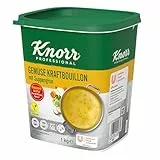 Knorr Gemüse Kraftbouillon (Gemüsebrühe mit Suppengrün, rein pflanzlich, vegan) 1er Pack (1 x 1 kg)