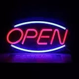 Chi-buy Neon Schild, LED Neon Schilder für Wand oder Tisch, Mädchen Kinderzimmer, Party, Weihnachten, Retro, 33 cm x 2 cm x 14 cm, HIPS Kunststoff, PVC, USB-Kabel, Netzteil