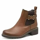 Jana Damen 8-25486-45 Stiefelette, Cognac, 39 EU