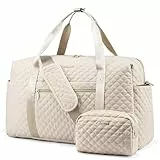 LOVEVOOK Reisetasche Damen Sporttasche Groß mit Laptopfach Weekender Handgepäck Tasche Gym Bag Travel Duffle Fitness Frauen Kliniktasche Krankenhaustasche für Reise Flugzeug Sport Leicht