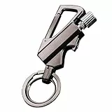 YGCHEN 3-in-1 Metall Feuerzeug, Ewiges Streichholz mit Flaschenöffner & Schlüsselanhänger, Wasserfest & Windfest für Outdoor, Camping & Notfall