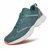 Hawkwell Herren-Sneakers in Übergröße, lässig, leicht, zum Gehen, Sportschuhe, EU-Größe 47 48 49 50 51 52 53, grünes Netz, EU 51