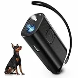 Bubbacare Antibell Ultraschall Gerät, Handgerät Anti Bell Gerät Hunde, Leistungsstark Hunde Bellen Stoppen mit LED, Antibell für Drinnen Draußen, Anti Hund Bellen für Kleine Mittel Große Hund