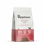 Applaws Katzentrockenfutter Adult, Huhn mit Ente, getreidefrei und komplett 7,5 kg (1 Packung)