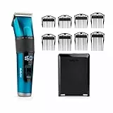BaByliss Japanese Steel Haarschneider – Lithium-Akku, 160 Minuten Laufzeit, 3 Stunden volle Ladezeit, inklusive Hartschalenkoffer, Schwarz, E990E