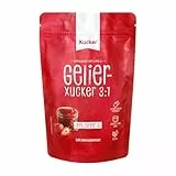 Xucker 3:1 Gelierxucker mit Xylit 500g - leckere Gelierzucker Alternative ohne Zucker – Für Marmelade und Gelee – Vegan