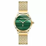 THOMAS SABO Damen Analog Quarz Uhr mit Edelstahl Armband WA0365-264-211-33 mm