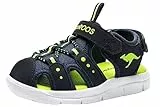 KangaROOS Unisex Kinder K-mini Sandalen, Dark Navy Lime 4054, 25 EU