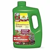 Neudorff Azet BalkonpflanzenDünger – 100% natürlicher Bio Dünger für üppig blühende Balkonkästen und Kübel und reiche Ernte aller Balkonpflanzen, 2 Liter