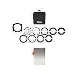 Rollei Mark II Filterhalter Starter Kit I Steckfiltersystem für 100mm Rechteckfilter, inkl Soft GND8 & CPL Filter, Objektivadapter 52 – 82mm, Filtertasche