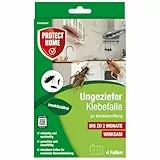 Protect Home Natria Ungeziefer Klebefalle, Leimfalle, Ungezieferfalle zum giftfreien Fangen von kriechendem Ungeziefer, 4 Stück