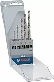 Bosch Accessories Professional 5tlg. Metallbohrer-Set HSS-G geschliffen mit 1/4 Zoll -Sechskantschaft