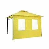 tepro Seitenteilset für Pavillon Lehua und Pavillon Waya gelb, 2 Seitenteile