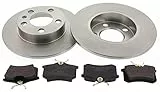 Mapco 47858 Bremsensatz Bremsscheiben mit Bremsbeläge Hinterachse