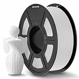 JAYO PLA+ Filament 1.75mm, Erhöhte Zähigkeit PLA Plus Filament-3D-Druckmaterialien, Maßgenauigkeit +/- 0.02mm, Neatly Wound, 1.1 kg Spule(2.42 LBS, 330M), PLA+ Weiß