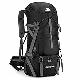 Lixada Wanderrucksack 70l Damen Men's Wasserabweisender Kletter-Camping-Rucksack Reise-Tagesrucksack wasserdichte Trockensäcke In Sports & Outdoors Mit Regenschutz