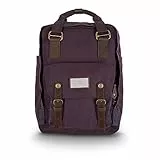Doughnut MACAROON Rucksack Unisex 16L mit Laptopfach I Studenten-Rucksack funktionell & handgefertigt I ideal als Reise-Rucksack oder leichter City-Rucksack I Daypack (Grape)