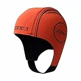 Zone 3 Badekappe Triathlon Neopren, Orange, S