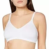 Sassa Damen Soft vorgef. mit Baumwolle BH, Weiß (Weiß 00100), (Herstellergröße:85B),Softschalen