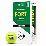 Dunlop Tennisball Fort All Court TS - für Sand, Hartplatz und Rasen (2x4 Bälle)