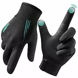 GINTRON Handschuhe Herren Winter Winterhandschuhe Touchscreen Thermo Handschuhe Fahrradhandschuhe Herren Damen wasserdichte Winddichte Laufhandschuhe Herren rutschfest Winterhandschuhe Warme Gloves