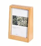 marysgift Glasbilderrahmen Holz Bilderrahmen DIN Ideal für Fotos, Poster, Kinderzeichnungen & Kunst - Dekoration für Kinderzimmer & Wohnbereich (XK00105,8')