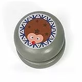 TOYANDONA 2stücke Holz-yo-yos Mit Cartoon-tiermotiven Für Junge Mädchen Stachelschwein Und Einhorn Design Spielzeug Geschicklichkeit Und Farbzuordnung