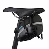 katmerio Fahrrad Satteltasche, Fahrradsitz Tasche Rahmentasche Fahrradtasche Oberrohrtasche wasserdichte Aero Wedge Pack Mountainbike Bag für Mountainbikes, Fahrräder, und Rennräder