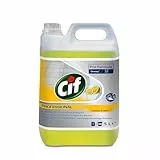 Cif Professional Allzweckreiniger Zitrus 5L – Flüssiger Universalreiniger & Bodenreiniger, stark gegen Fett & Schmutz, Bad- & Generalreiniger mit frischem Zitrusduft