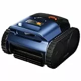 RERIOU Poolroboter, Kabelloser Poolsauger, Poor Robot Vacuum mit 150 Minuten Laufzeit, Intelligente Reinigungsnavigation für Boden, Wände & Wasserlinie, Poolreiniger für Pools bis zu 200㎡(Saphirblau)