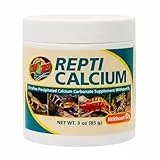 Zoo Med A33-3E Repti Calcium ohne D3, 85 g, Nahrungsergänzungsmittel für Reptilien und Amphibien - phosphorfrei!