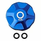 Fahrrad-Luft-Gabel-Abdeckkappe, kompatibel mit Fox, DT und für Rock Shox Gabeln (blau)