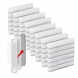 EASYmaxx Insect Protect Magnete zum Kleben für Insektenschutzgitter | Magnetplättchen selbstklebend | 48 Magnete selbstklebend für Fliegengitter Fenster | Moskitonetz Magnet