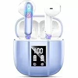 Bluetooth Kopfhörer, Kopfhörer Kabellos Bluetooth 5.4 mit 4 HD Mic, HiFi Stereo Kabellose Kopfhörer, 48H In Ear Kopfhörer ENC Noise Cancelling Ohrhörer, IPX7 Wasserdicht Earbuds, Touch Control, USB-C