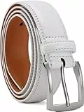 YOORAN Gürtel Herren,Ledergürtel Herren, 33 mm breit, Geeignet Für Herrenjeans und Anzüge，Länge kürzbar