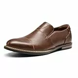 Bruno Marc Herren Mokassin Anzugschuhe Slipper & Mokassins Slip Loafer Herrenschuhe,Size 43,Braun,SBLS2421M-E