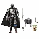 Star Wars The Vintage Collection Der Mandalorianer & Grogu, Deluxe Action-Figur zum Sammeln The Mandalorian & Grogu, Skala 9,5 cm