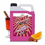 NIGRIN POWER Scheibenfrostschutz Fertigmix Sweet Purple | 5 Liter | wirksam bis -18°C | Anti-Freeze-Formel | Reinigungszusatz für Autoscheiben & Scheinwerfer | schlierenfrei | polycarbonatverträglich