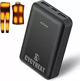 CYCYHEAT Beheizte Weste, Batteriepack, Schwarz, Einheitsgröße
