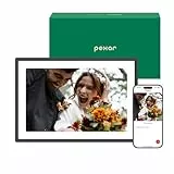 pexar by Lexar Digital Photo Frame, FAZ Kaufkompass Test Winner, 10.1 Inch Anti-Glare IPS Touch Screen, Wi-Fi Digital Photo Frame with 32 GB to Give as a Gift, Share Photos/Videos via Frameo App
