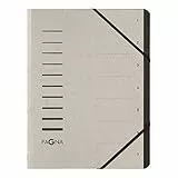 Pagna 40058-21 Ordnungsmappe 7 Fächer, hellgrau