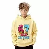 HANXIULIN Pullover mädchen 164 Teenager 67 Meme Weihnachtspullover Jungen Hässliche Teenager Mädchen Weihnachten Pullover 6 7 Lustige Weihnachts Kapuzenpullover Oversized Christmas Hoodie schwarz 164