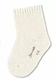 Sterntaler Unisex Kinder Baby Socken Söckchen Uni Wolle, Ecru, 18