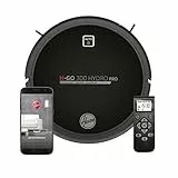 Hoover Hydro Pro Staubsauger-Roboter, Saugroboter, Wi-Fi, Kompatibel mit iOS und Android, Autonomie 120 Minuten, Fernbedienung und Basis, Anti-Fall und Stoßdämpfung